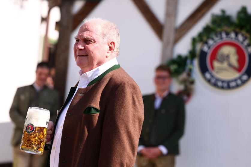 Uli Hoeness, presidente honorario del Bayern EFE/EPA/ANNA SZILAGYI