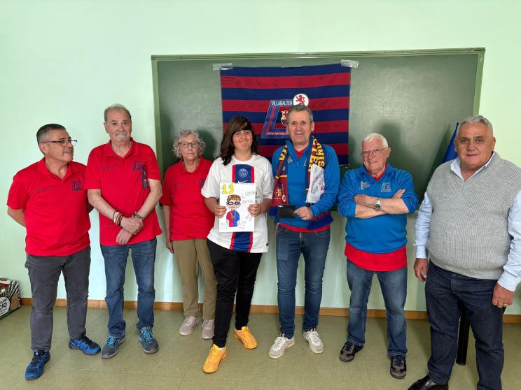 Participantes y ganadores del concurso de dibujo de la PB VIllabalter