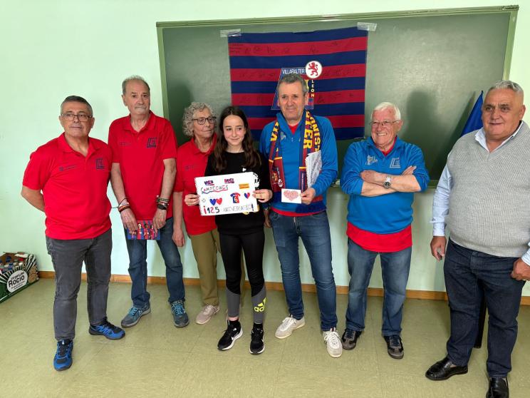 Participantes y ganadores del concurso de dibujo de la PB VIllabalter