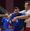 Nikola Karabatic, en acción durante la final olímpica de Tokio