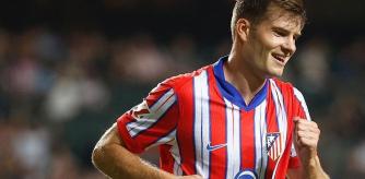 Alexander Sorloth, delantero del Atlético de Madrid.