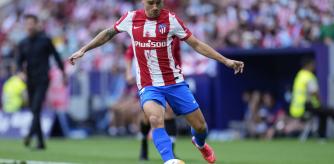 Griezmann durante el partido ante el Athletic de Bilbao.