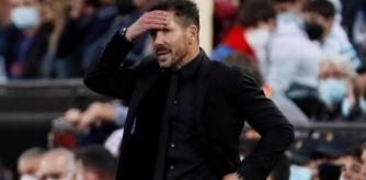El entrenador del Atlético de Madrid se responsabilizó del empate de su equipo ante el Valencia, en Mestalla.