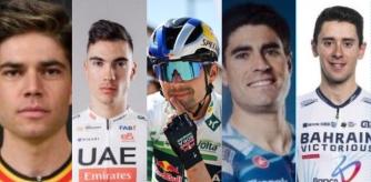 Algunos de los puntales del pelotón en el Giro de Italia