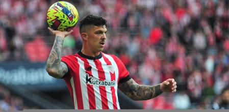 Ander Capa ha rendido a un buen nivel ante la Real