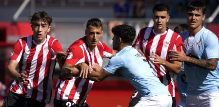 El Bilbao Athletic ha caído ante el filial del Celta en Lezama