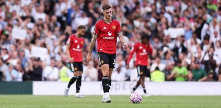 Sesko jugó algo más de media hora y no tuvo ni una sola ocasión de gol