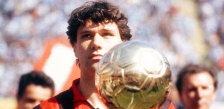 Marco van Basten, ganador del Balón de Oro en tres ocasiones