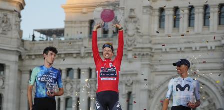 Los tres primeros de la clasificación general