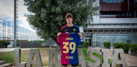 Reportaje con Andrés Cuenca tras su debut con el primer equipo