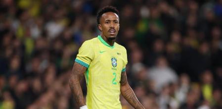 El central brasileño sufre una lesión muscular en el aductor mayor de su pierna derecha y se espera que esté de baja alrededor de dos semanas