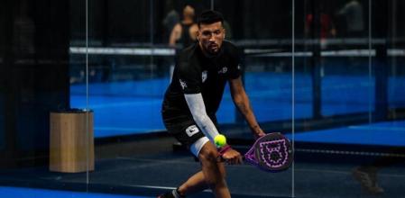 Ezequiel Garay, un apasionado del pádel