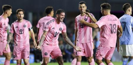 El equipo de Messi, De Paul, Busquets y Jordi Alba vencieron al New York City (5-1) y consiguieron el billete para la final.