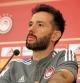 Carlos Corberán (39), durante su presentación con Olympiacos