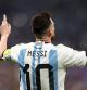 LUSAIL CITY, QATAR - DECEMBER 13: Lionel Messi of Argentina celebrates scoring the first goal from the penalty spot during the FIFA World Cup Qatar 2022 semi final match between Argentina and Croatia at Lusail Stadium on December 13, 2022 in Lusail City, Qatar. (Photo by Richard Heathcote/Getty Images)