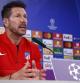 Diego Pablo Simeone, entrenador del Atlético de Madrid, en una rueda de prensa.