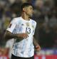 SAN JUAN, ARGENTINA - NOVEMBER 16: Cristian Romero of Argentina looks on during a match between Argentina and Brazil as part of FIFA World Cup Qatar 2022 Qualifiers at San Juan del Bicentenario Stadium on November 16, 2021 in San Juan, Argentina. (Photo by Daniel Jayo/Getty Images)