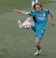 Modric, durante el entrenamiento de hoy en Valdebebas