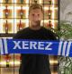 Gianluca Simeone fue presentado por el Xerez Deportivo.