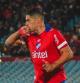 Luis Suárez celebra su gol.