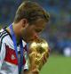 Mario Götze tras lograr el Mundial en 2014