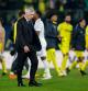 Ancelotti, cabizbajo tras la derrota en Villarreal