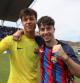 El FC Barcelona se llevó la última final del MIC 2023 al superar al Lloret en el partido que decidía la categoría U-19. La celebración culé ha sido tan grande que incluso han tirado sin querer el cartelón que tenían delante.