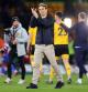 WOLVERHAMPTON, ENGLAND - APRIL 25: Julen Lopetegui, Manager of Wolverhampton Wanderers, applauds the fans after the team's victory in the Premier League match between Wolverhampton Wanderers and Crystal Palace at Molineux on April 25, 2023 in Wolverhampton, England. (Photo by David Rogers/Getty Images)