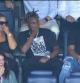 Chukwueze, con la boca tapada, presencia el Villarreal-Betis
