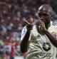 Cagliari (Italy), 08/10/2023.- Roma's Romelu Lukaku jubilates after scoring the 4-0 lead during the Italian Serie A soccer match Cagliari calcio vs AS Roma at the Unipol domus in Cagliari, Italy, 08 October 2023. (Italia, Roma) EFE/EPA/FABIO MURRU