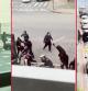 Disturbios entre los grupos ultra Indar Gorri y Hooligans del Betis dejaron unas lamentables imágenes antes del encuentro en el Benito Villamarín