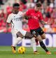 Maffeo y Vinicius, durante el Mallorca-Real Madrid