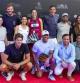 Eva Longoria, junto a muchas personalidades deportivas en Marbella