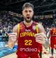 Santi Yusta celebrando el pase al Eurobasket 2025