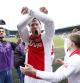Wout Weghorst celebra el 0-1 para el Ajax ante el Fortuna Sittard