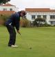 Un jugador de golf en Gran Canaria
