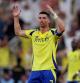 JEDDAH, SAUDI ARABIA - APRIL 30: Cristiano Ronaldo of Al Nassr reacts during the AFC Champions League Elite Semi Final between Al Nassr and Kawasaki Frontale at King Abdullah Sports City Hall Stadium on April 30, 2025 in Jeddah, Saudi Arabia.  (Photo by Yasser Bakhsh/Getty Images)