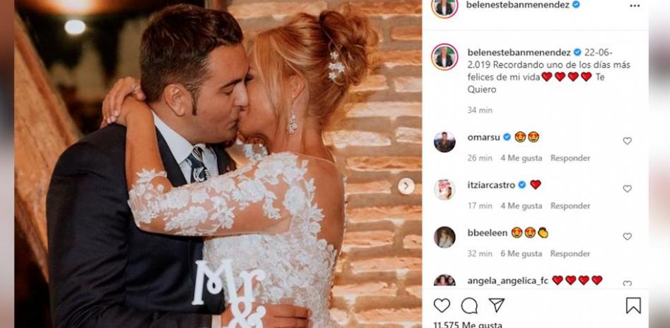 Belén Esteban celebra su segundo aniversario de boda