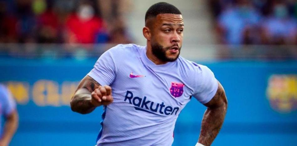 Depay debuta con el Barça por la lesión de Rey Manaj 