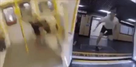 Ni Usain Bolt le supera para ir a coger el metro. ¡Un viejo reto viral que todavía alucina!