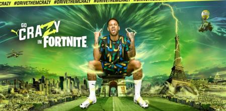 Neymar Jr tendrá un skin secreto en Fortnite