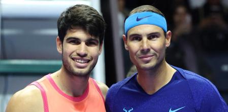 El vídeo del abrazo de Nadal con Alcaraz