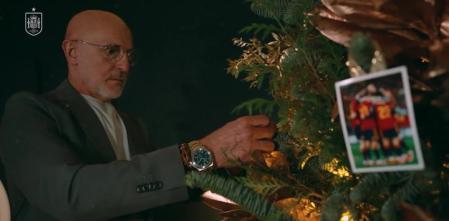 El mensaje de año nuevo de Luis de la Fuente: 