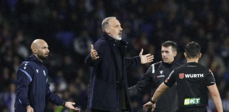 Matarazzo pone el foco en el carácter del equipo y elude hablar del árbitro