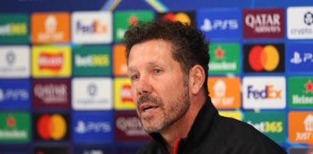 Simeone habló en la previa del partido ante el Galatasaray