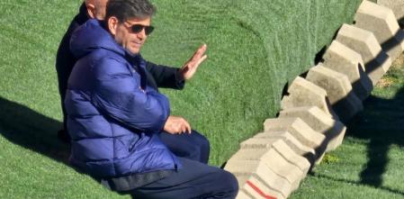 Mateu Alemany acude al entrenamiento del Atlético de Madrid