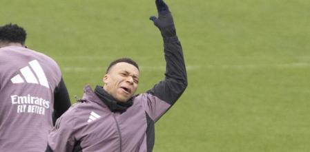 Mbappé se enfada durante el entrenamiento con Tchouaméni