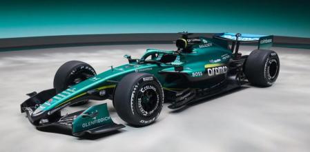 Aston Martin presenta su nuevo coche, el AMR26