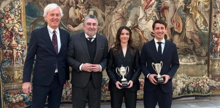Aitana y Bojan, por Lamine Yamal, recogen el Premio Nacional del Deporte