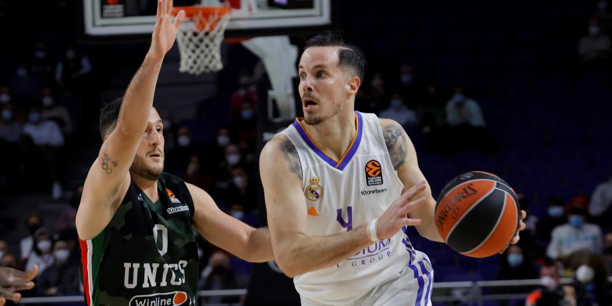 Taylor, Deck, Hanga y Heurtel, bajas del Madrid ante el Fenerbahçe